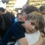 Протест на родители на деца с увреждания в Бургас
