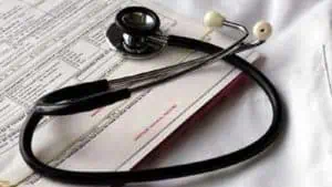 Медицинските бележки на учениците с номер на амбулаторен лист