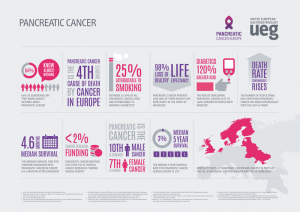 Догодина смъртността от рак на панкреаса ще обхване 91 500 души в Европа
