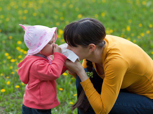 Пролетните алергии при децата