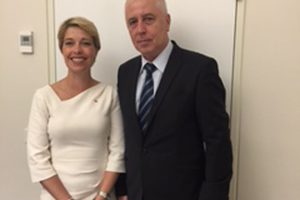 Министър Николай Петров проведе двустранна среща с министъра на здравеопазването и социалните дела на Швеция 