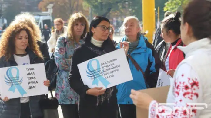 ефективна стачка в структури на здравната система