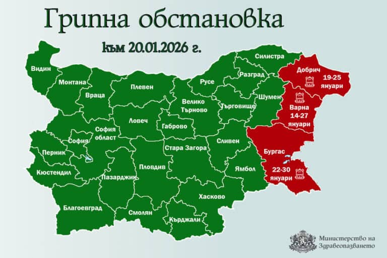 Грипна епидемия в Бургас и удължени мерки във Варна: Важна информация за пациентите